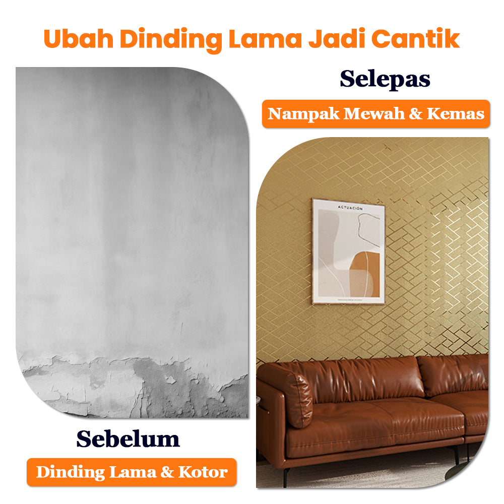 Metal Wall Stickers